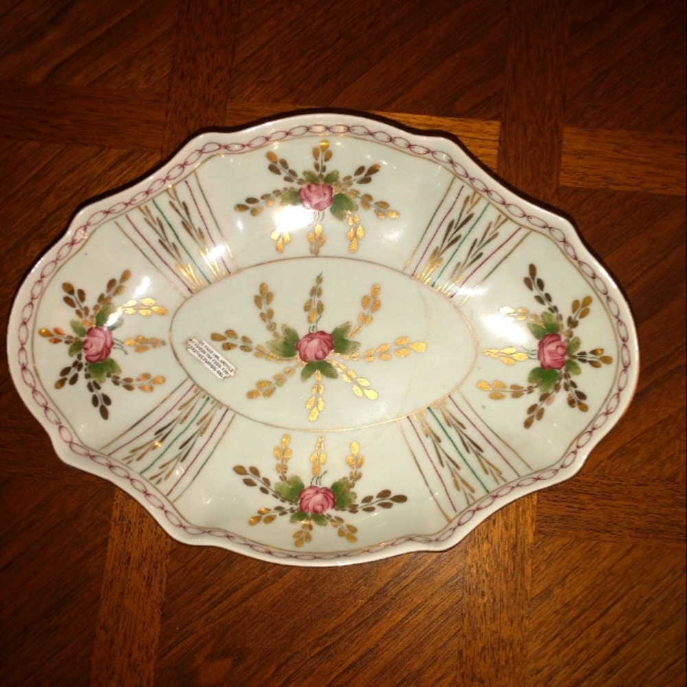 Porcelain Vintage Platter